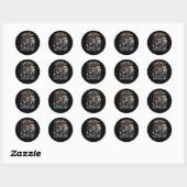 Voices of Freedom Ronde Sticker (Vel)