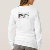 Voices of Palestine - Humanity Cries for Justice T-shirt (Achterkant)