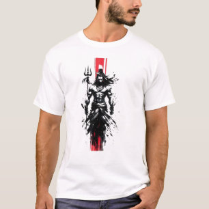 Void-Born Mahadev De Rode As Wanneer Stilte Ta T-shirt
