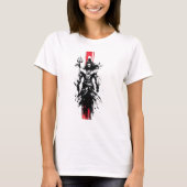 Void-Born Mahadev The Crimson Axis When Silence Ta T-shirt (Voorkant)
