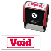 Void Business Fvoice Booksing Stempel rood (In situ)