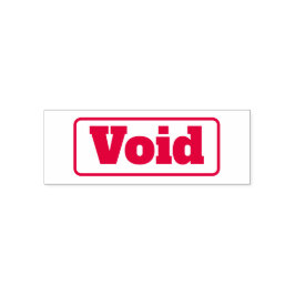 Void Business Fvoice Booksing Stempel rood