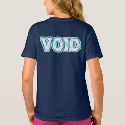 VOID//CRACKED: Enter the Electric Abyss T-shirt (Achterkant)