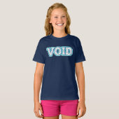 VOID//CRACKED: Ga naar de Elektrische Afgrond T-shirt (Voorkant volledig)