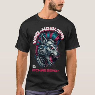 Void Howler – Machine Revolt Streetwear Grafisch T-shirt