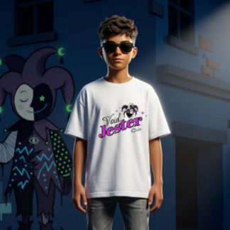 Void Jester Club – Lachende Chaos Jester T-Shirt