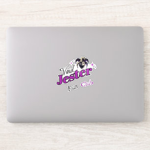 Void Jester Club – Lachende Chaos Nar Sticker