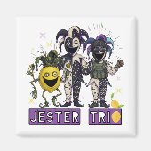 Void Jester Club Trio Magneet (Voorkant)
