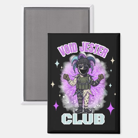 Void Jester Club Vriend Commander Magneet (Voorkant / Achterkant)