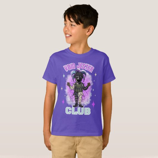 Void Jester Club Vriend Commander T-shirt (Voorkant volledig)