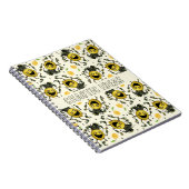 Void Jester Vriend Lemon patroon Notitieboek (Rechterzijde)