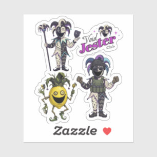 Void Jester Vrienden Sticker