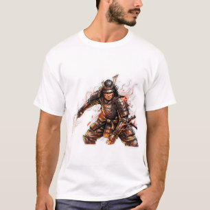 Void Samurai Donkere Esthetiek Witte T-Shirt – Jap