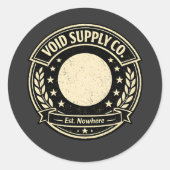 Void Supply Co Est Nergens Donkere Humor Sticker B (Voorkant)