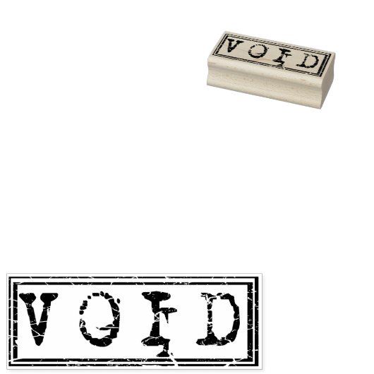 Void Typography Word niet wettelijk bindend Rubberstempel (Gestempeld)