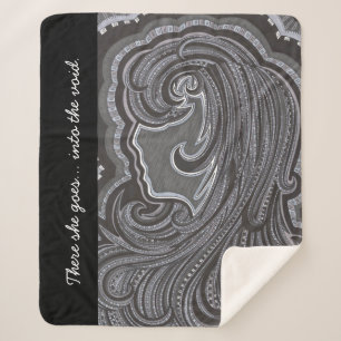 Void Vixen Sherpa Blanket Sherpa Deken