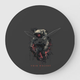 Void Walker Astronaut Zware Metalen Grote Klok