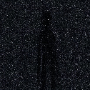Voidcore Schaduw Entiteit Kunstprint - Griezelig G Poster