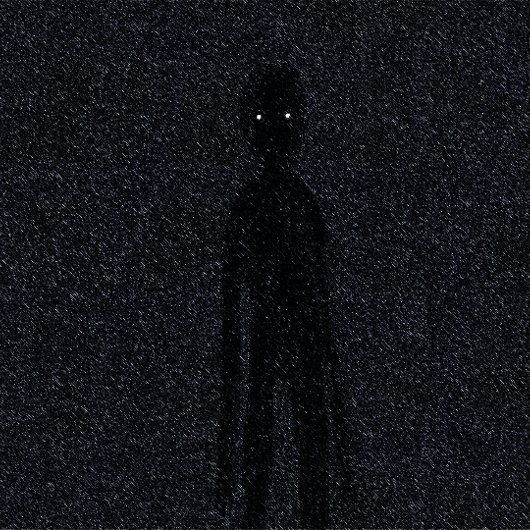 Voidcore Schaduw Entiteit Kunstprint - Griezelig G Poster