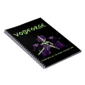 Voidforge "Penitent One" Dark Fantasy Pixel Art Notitieboek (Rechterzijde)