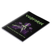 Voidforge "Penitent One" Dark Fantasy Pixel Art Notitieboek (Linkerzijde)