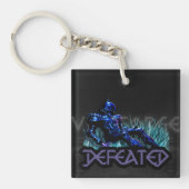 VoidForge "Verslagen" Dark Fantasy Gevallen Ridder Sleutelhanger (voorkant)
