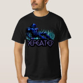 VoidForge "Verslagen" Dark Fantasy Gevallen Ridder T-shirt (Voorkant)