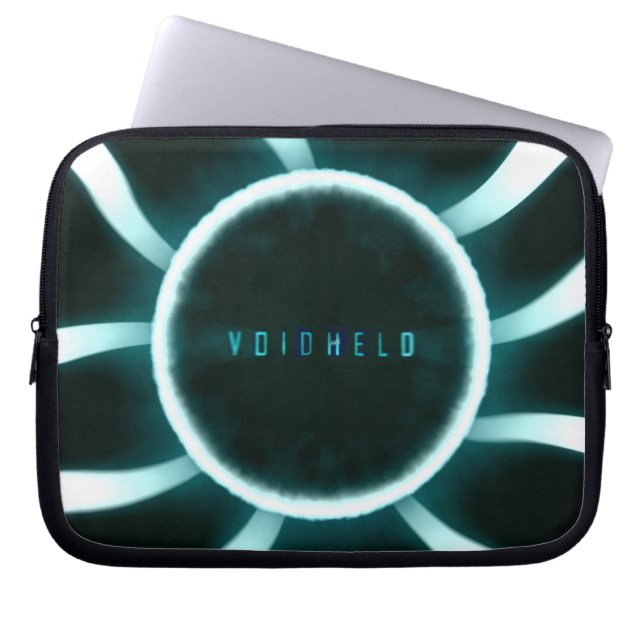 Voidheld Cinematic Orb Laptop Sleeve (Voorkant)
