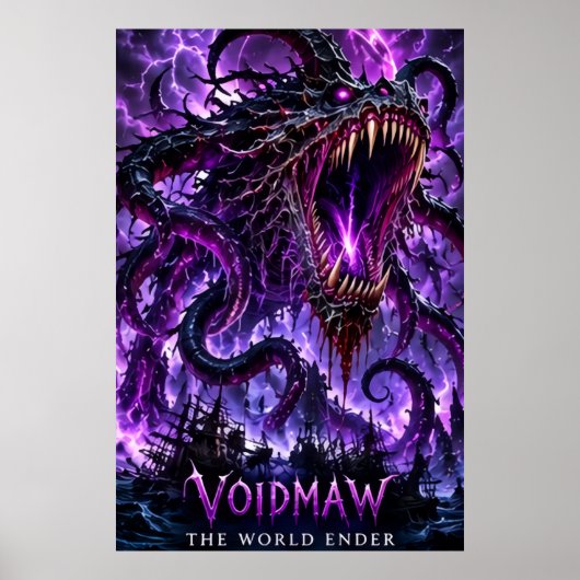 Voidmaw World Ender Poster (Voorkant)