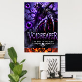 Voidreaper Einde der Werelden Poster (Thuiskantoor)