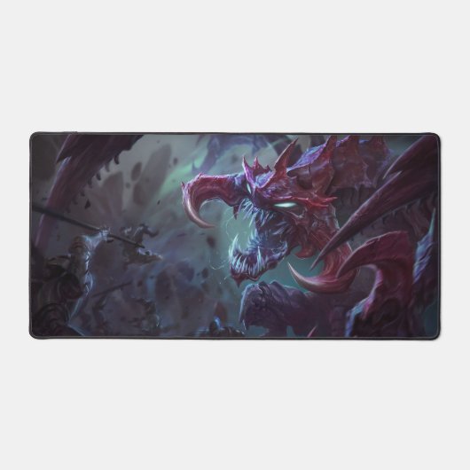 Void's Terror Gaming Desk Mat | Abyss Monster (Voorkant)