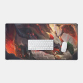 Void's Terror Gaming Desk Mat | Abyss Monster (Keyboard & Muis)