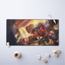 Void's Terror Gaming Desk Mat | Abyss Monster