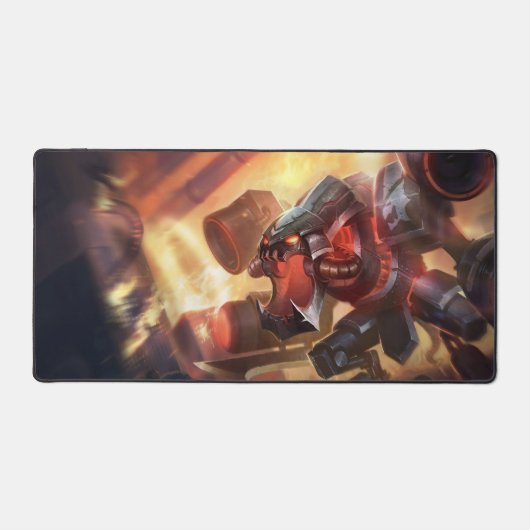 Void's Terror Gaming Desk Mat | Abyss Monster (Voorkant)