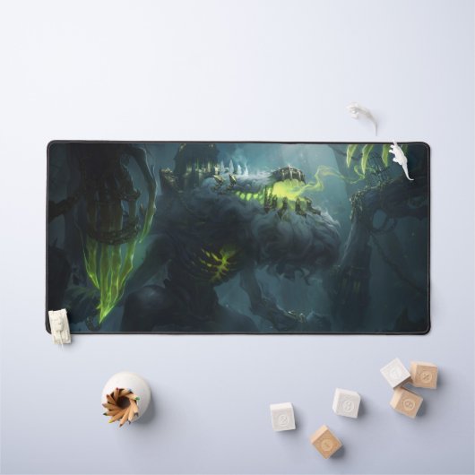Void's Terror Gaming Desk Mat | Abyss Monster (Kindertafel)