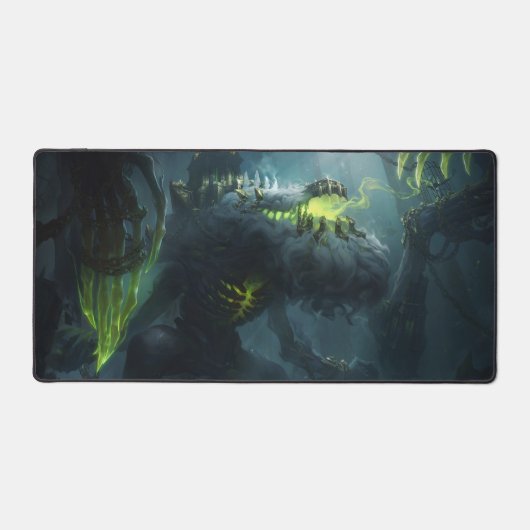 Void's Terror Gaming Desk Mat | Abyss Monster (Voorkant)