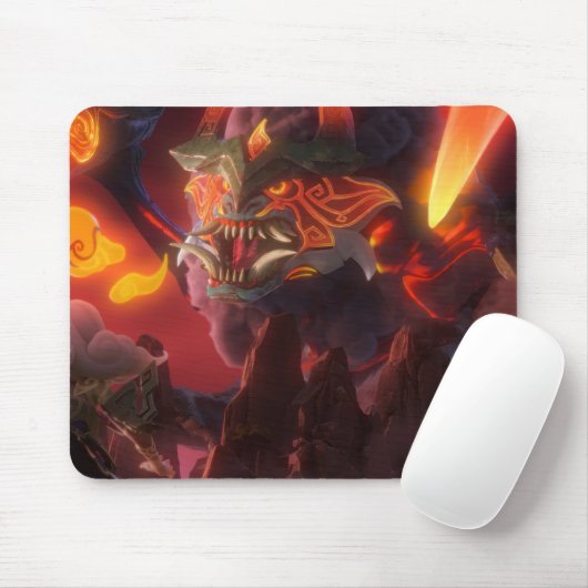Void's Terror Gaming Mousepad | chinese draak Muismat (Met muis)