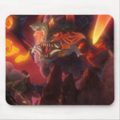 Void's Terror Gaming Mousepad | chinese draak Muismat (Voorkant)
