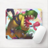 Void's Terror Gaming Mousepad | T-Rex-Speelgoed Muismat (Met muis)