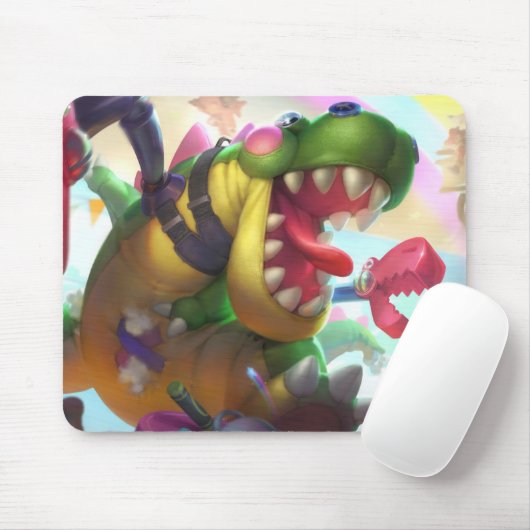 Void's Terror Gaming Mousepad | T-Rex-Speelgoed Muismat (Met muis)