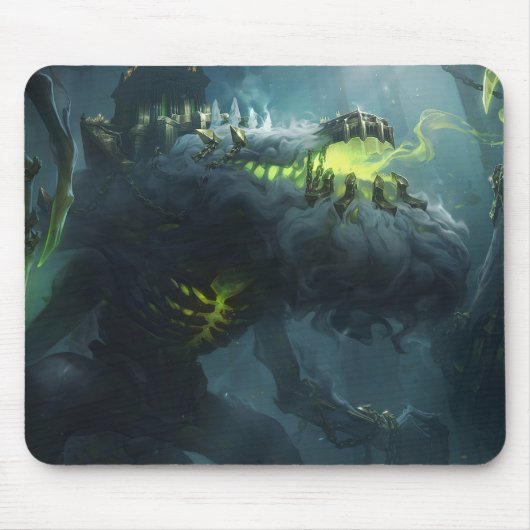 Void's Terror Gaming Mousepad | Void Monster Muismat (Voorkant)