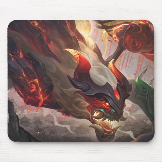 Void's Terror Gaming Mousepad | Void Monster Muismat (Voorkant)