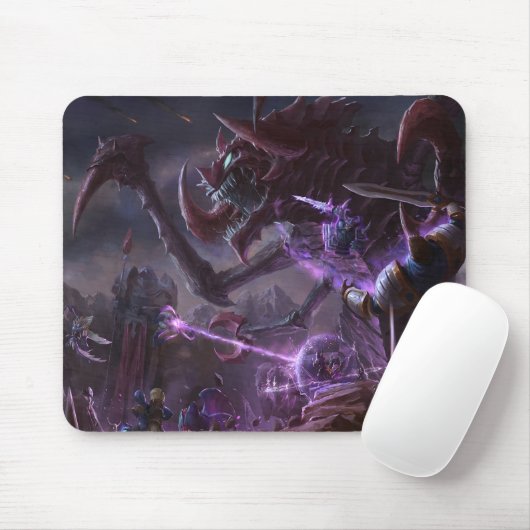 Void's Terror Gaming Mousepad | Void Monster Muismat (Met muis)