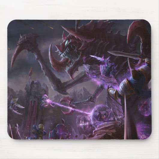 Void's Terror Gaming Mousepad | Void Monster Muismat (Voorkant)
