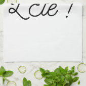 voilà l'été theedoek (Gevouwen)