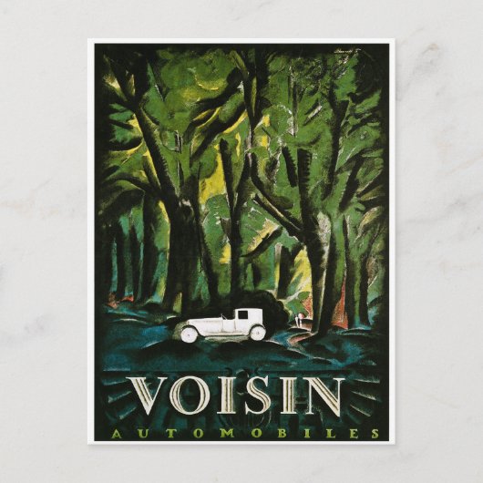 Voison Automobiles -  begin jaren 1900 Briefkaart (Voorkant)