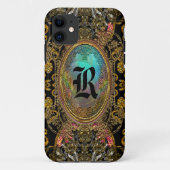 Voitbanne Beauful Unique Romantic Monogram Case-Mate iPhone Case (Achterkant)