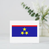 Vojvodina Flag Briefkaart (Staand voorkant)