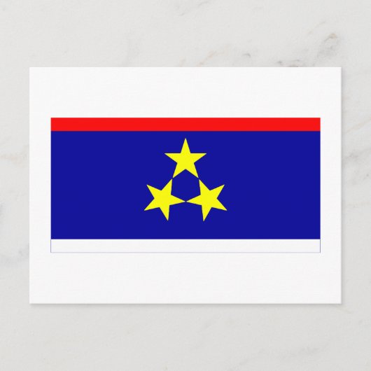 Vojvodina Flag Briefkaart (Voorkant)