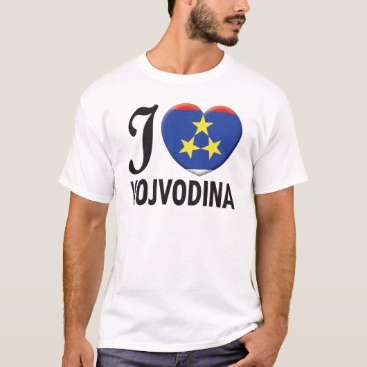 Vojvodina Love T-shirt (Voorkant)